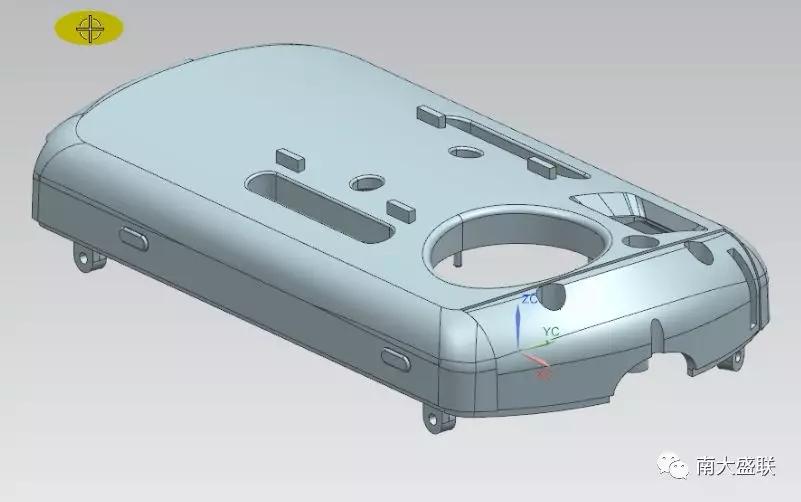 Ug12自动分模--照相机前壳手动分模