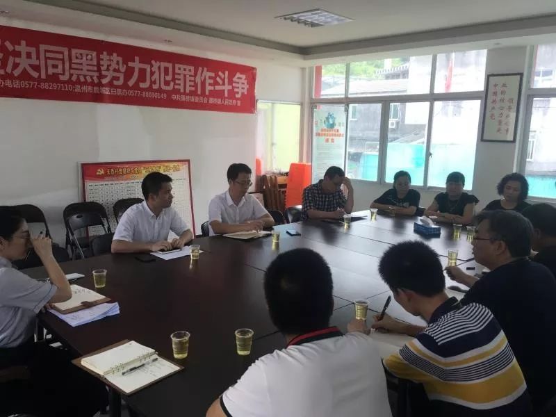 副区长全一凡来藤桥调研后进村整转工作