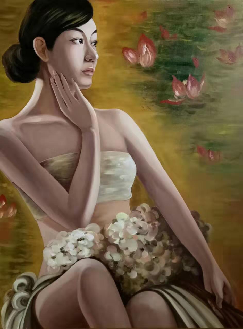 上海著名女画家贾敏作品欣赏