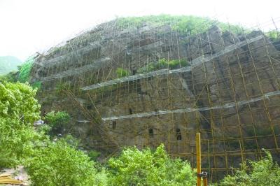 规模仅次古崖居千年姚家营洞穴首次修缮保护