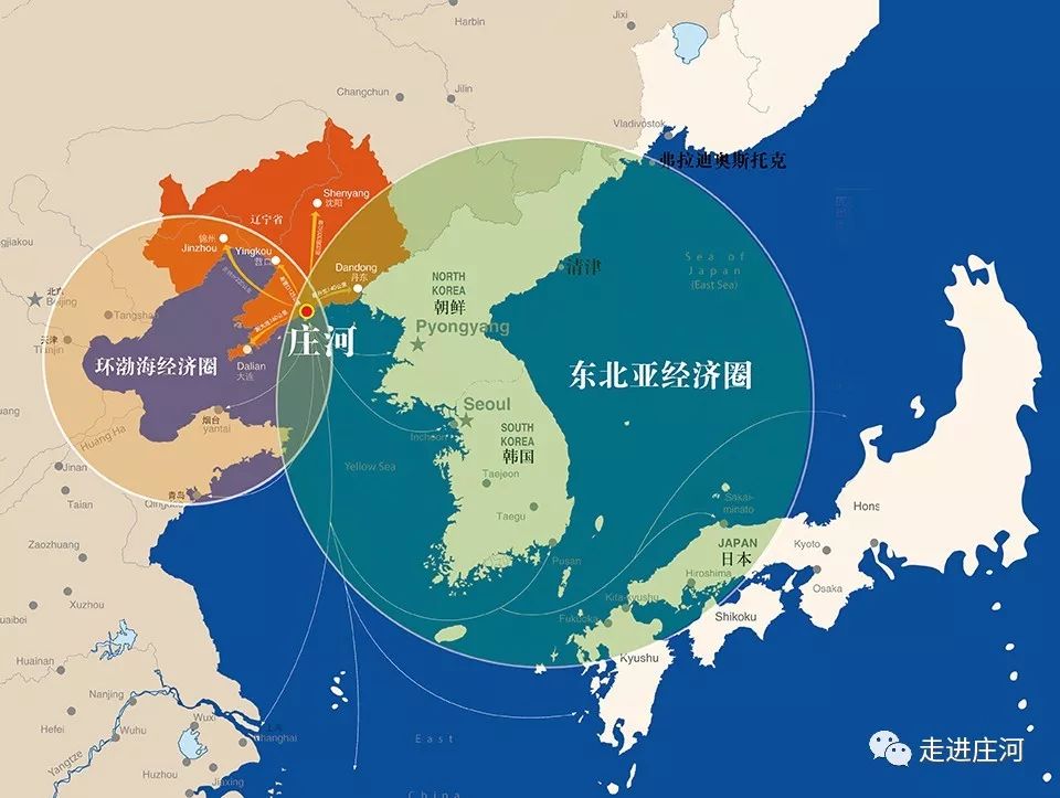 中国贝类产业之都,中国实木家具基地等 北纬39度 地处东北亚经济