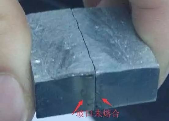 Close-up of Lack of Fusion