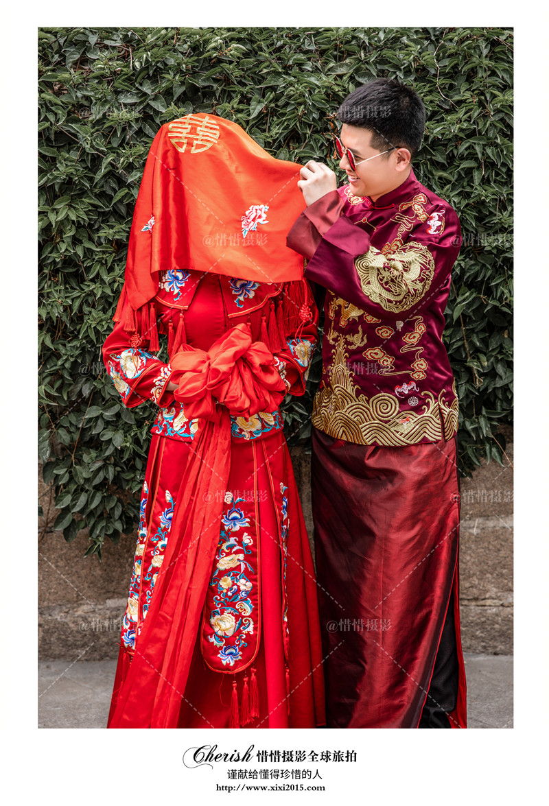 新中式婚纱照_中式婚纱照
