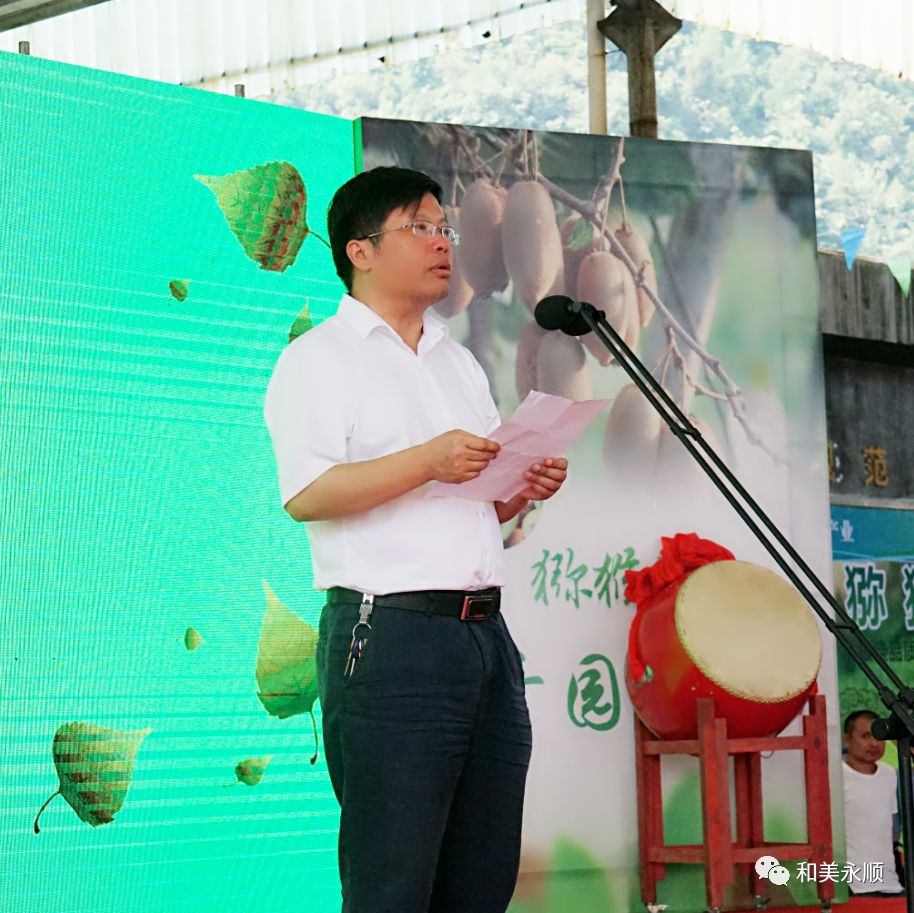 托起丰收的喜悦永顺县第三届猕猴桃开园节开园
