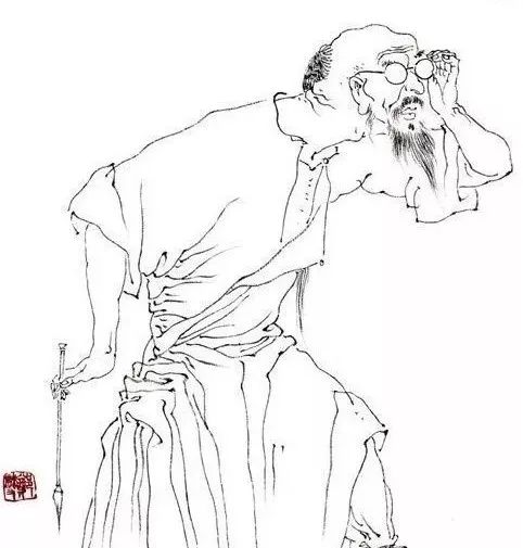 赏画| 清郑板桥《墨笔竹石图》_搜狐网