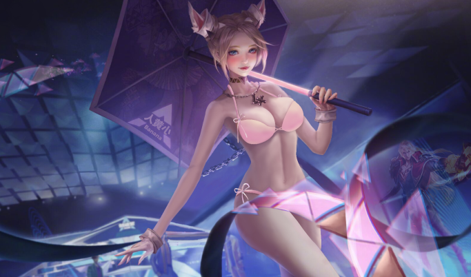 无限星赏官原画美出天际,看到黑伞尬舞和建模后,玩家