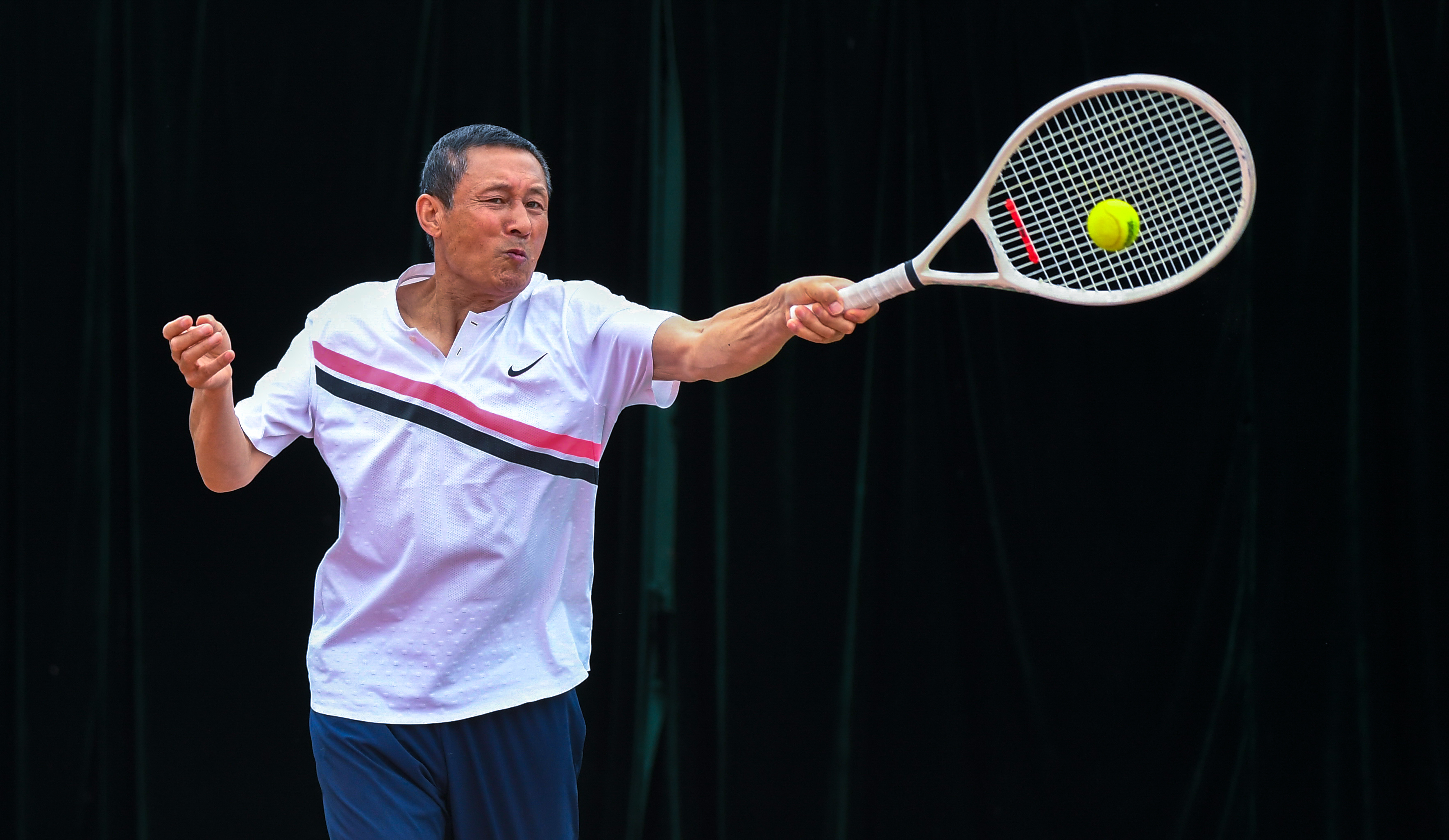网球——“华正杯”2019年ITF国际元老网球巡回赛开赛