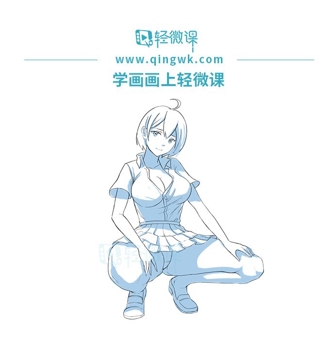 视频在这里 ▼▼▼ 顺便推荐一下微课菌的绘画素材资源库,不定时进行