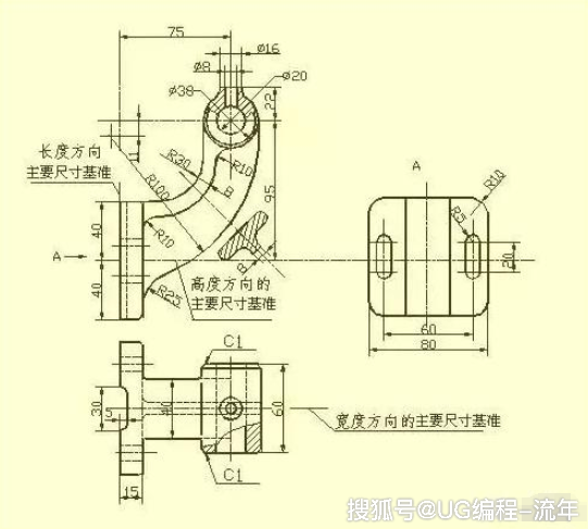 高手分类讲解各种复杂的机械零件图纸如何标注尺寸才合理收藏