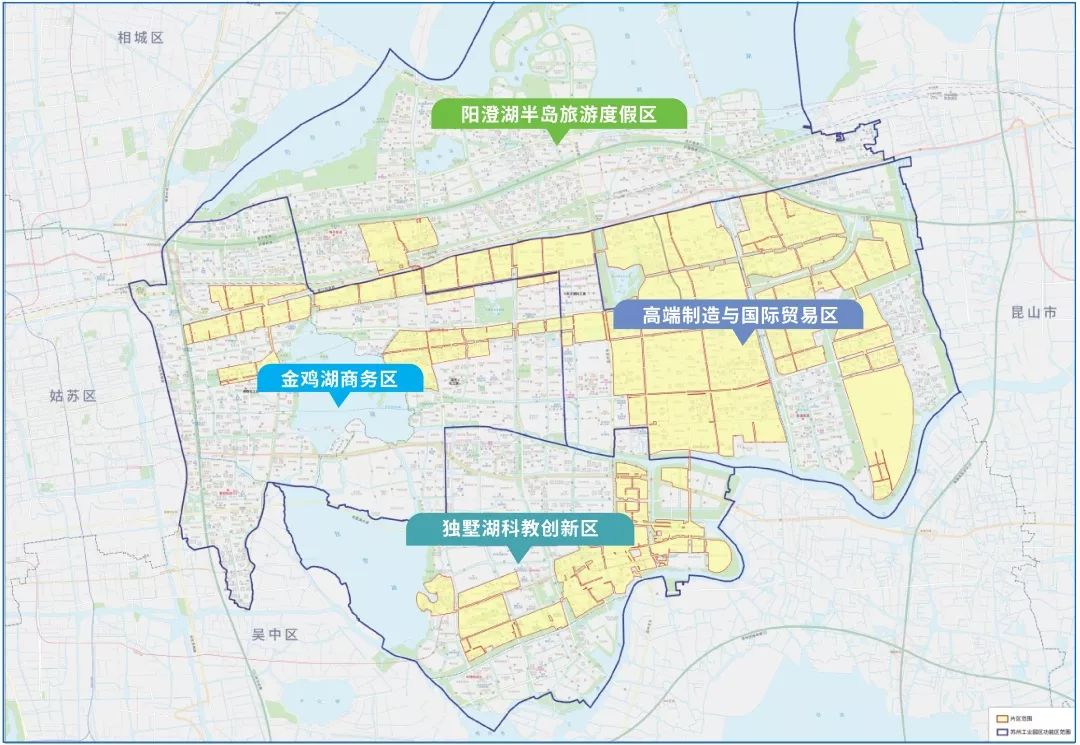 28平方公里,全部位于苏州工业园区范围内,涵盖了园区高端制造与国际