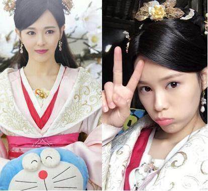 8位女星的御用替身,杨幂唐嫣刘诗诗赵丽颖谁跟替身相似度最高