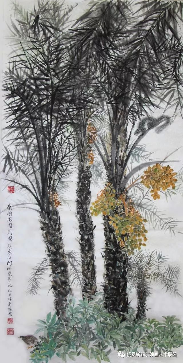 中国画家胡家权国画作品欣赏