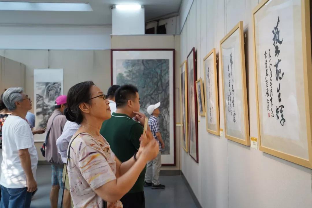 "承上启下——光相磐画展"7日上午在合肥-久留米美术馆开幕