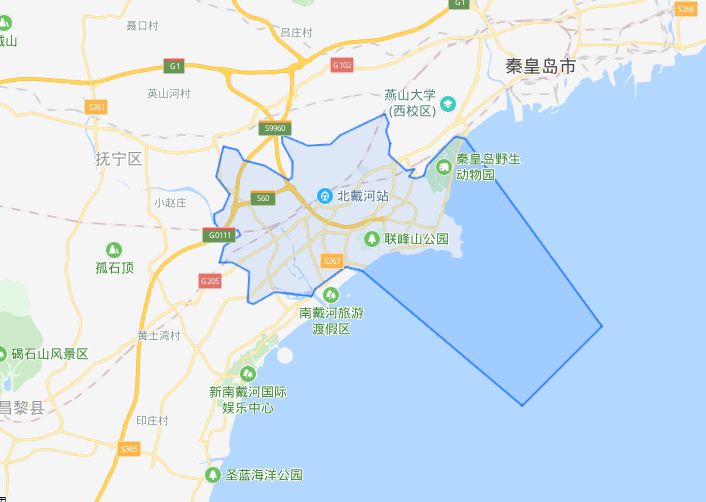 河北县情概览秦皇岛市北戴河区