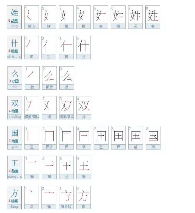 部编本教材生字笔顺书法教学孩子再也不写拼凑字了收藏起来给孩子慢慢