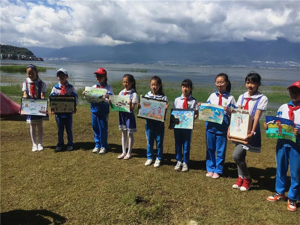 洱海保护日洱海青年卫士洱海小小卫士齐行动