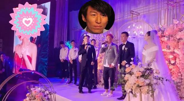 陈羽凡接婚礼商演，土味造型抢镜，清唱《最美》气氛尴尬！