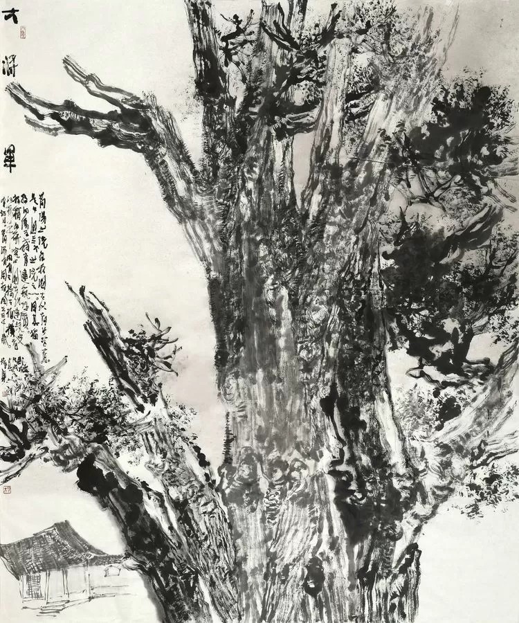 水墨清华刘怀勇中国画教学35周年师生作品汇报展在中国国家画院美术馆