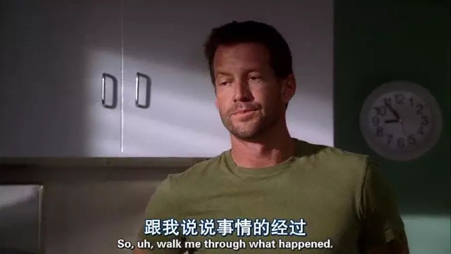 配抽象的含义的,那么walk through 的抽象含义是什么呢?