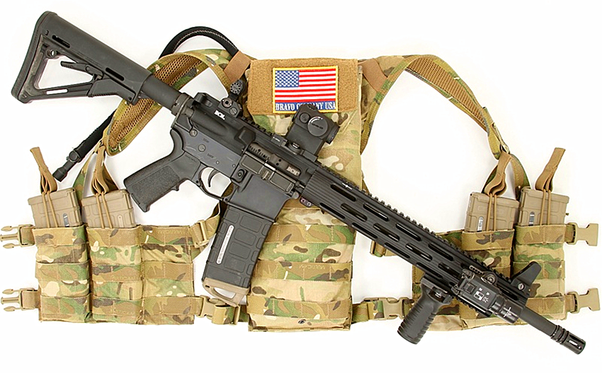 1/ 12 美国bcm公司的ar式步枪:bcm公司于2005年由一名退役的海军陆战