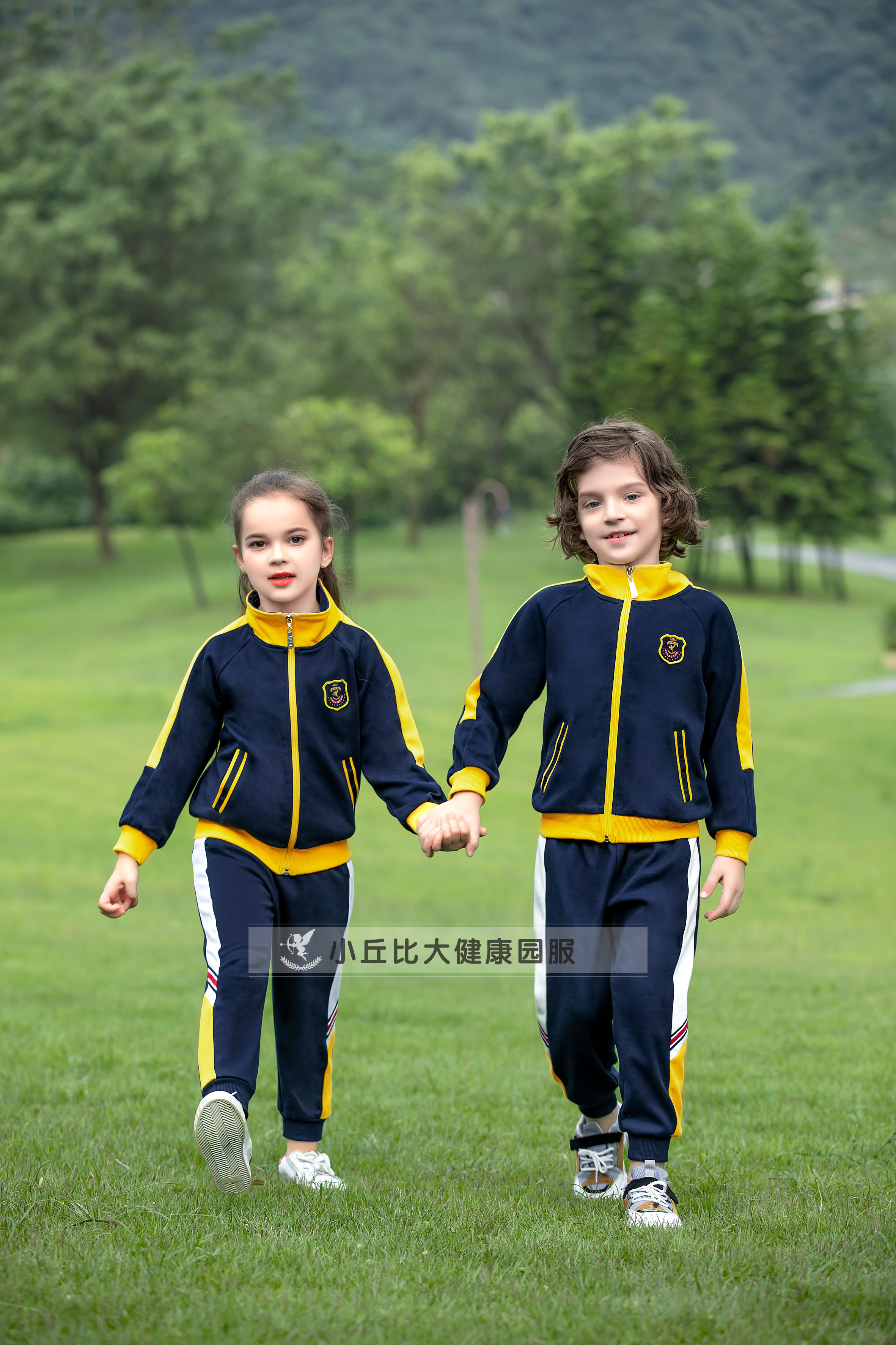 多元素园服拼色幼儿园园服运动风采