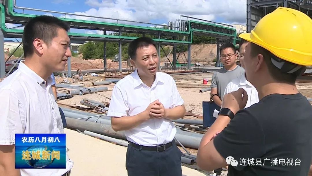 【要闻】县委书记钟勇强调研工业板块