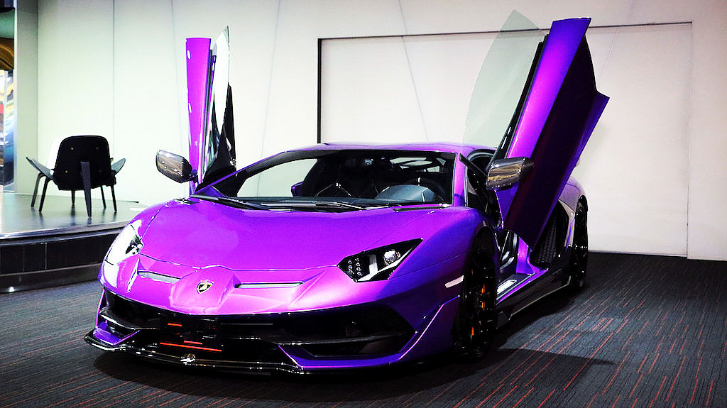 5. 兰博基尼aventador svj