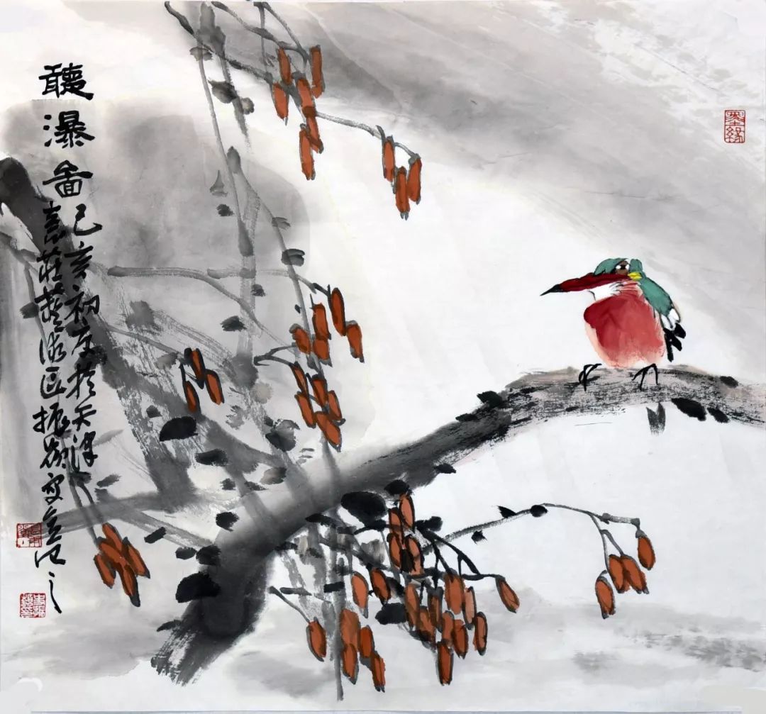 艺术惠民 | 史振岭: 津门之地 君子之风的花鸟画_作品