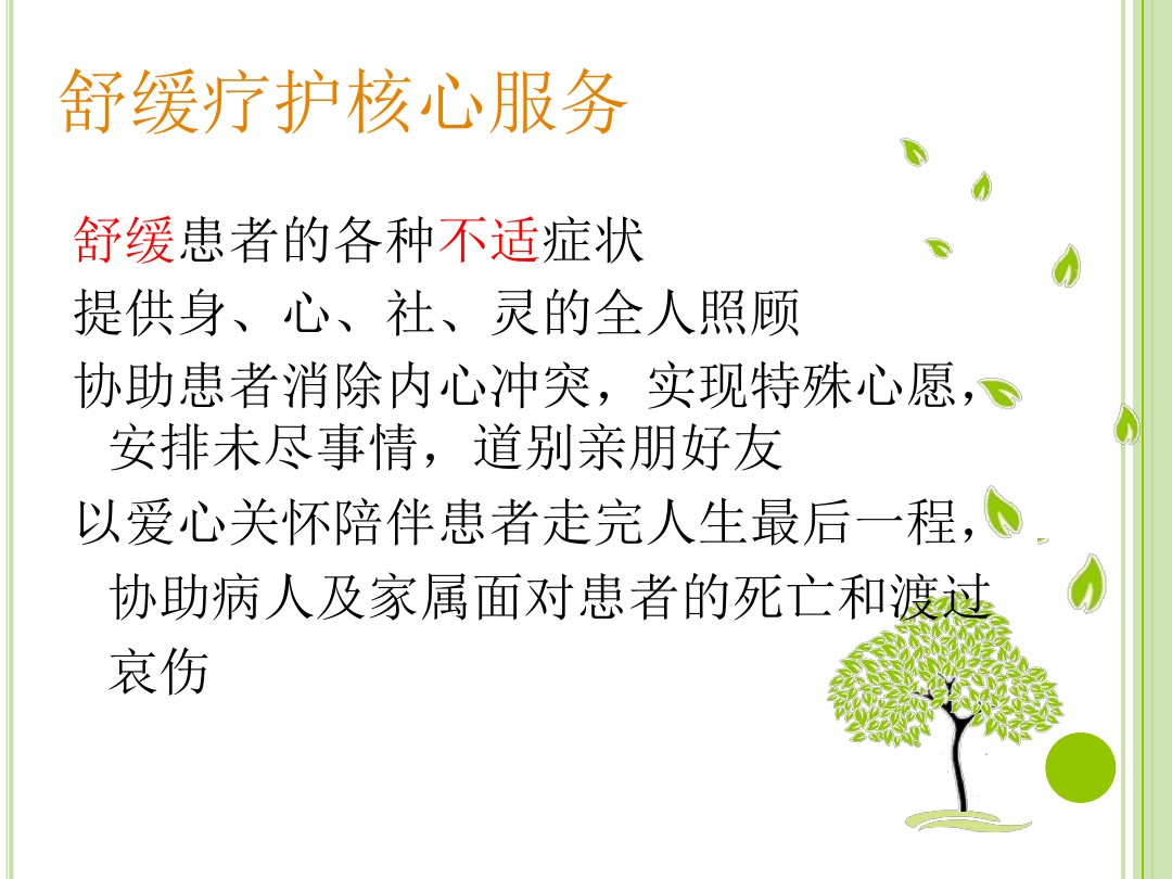 舒缓疗护的研究进展和思考