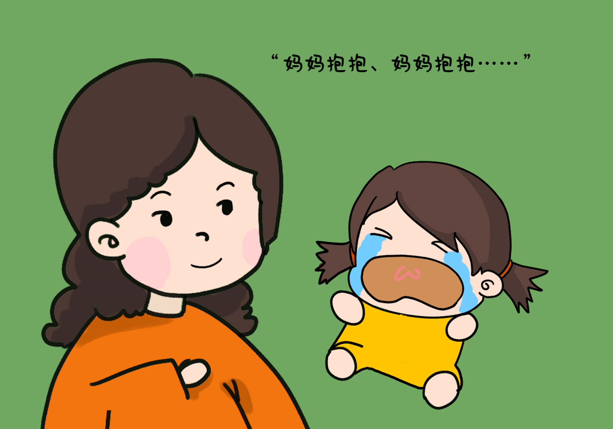 原创孩子越骂越往怀里钻求抱抱背后的心理暗示妈妈要能读得懂