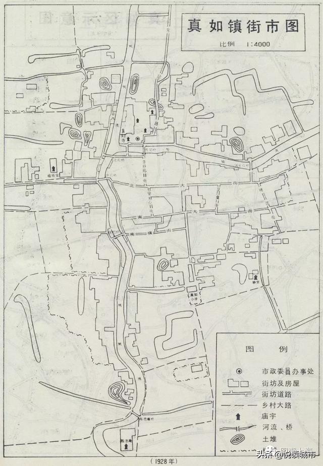 1725年真如镇因真如寺得名由和尚妙心把原在官场(大场)的真如院迁建与