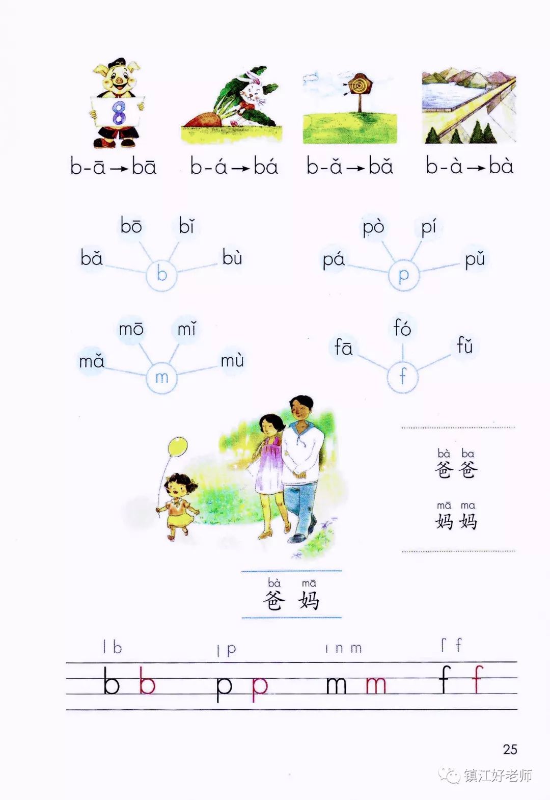 【跟读视频】一年级语文上册 汉语拼音 3