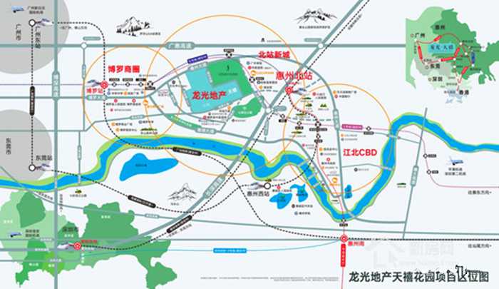 博罗2020年GDP_博罗地图(2)