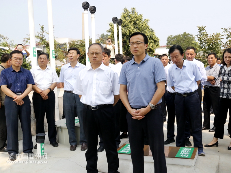 济宁市党政考察团来滕考察