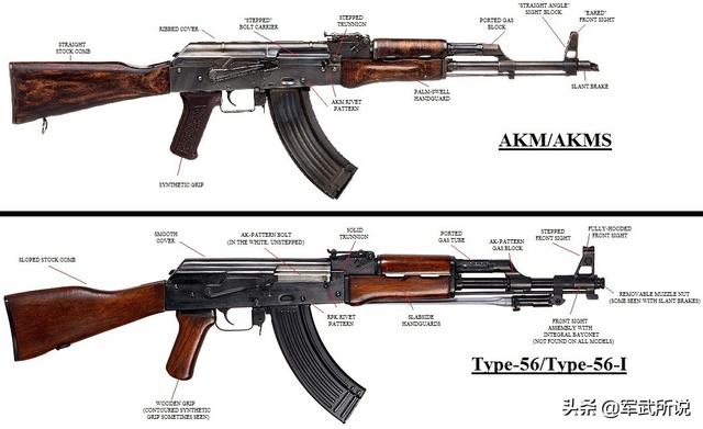 为啥我国仿制苏联的ak-47突击步枪,最后叫冲锋枪
