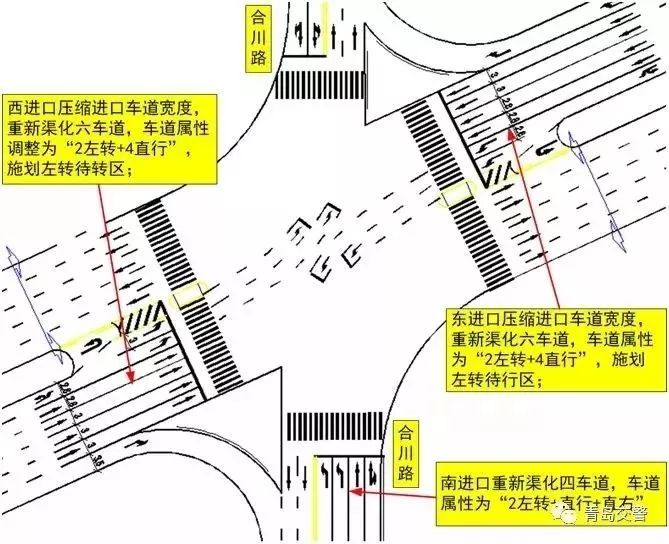 华仁立交桥,四流南路,这些路口通行有变化