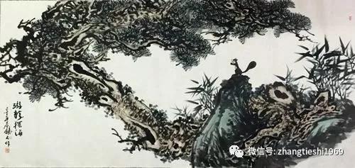 书画名家著名画家张铁石作品赏析