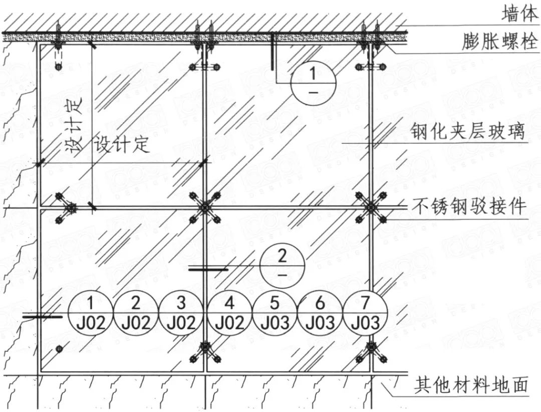 技术分享装饰玻璃安装的4种构造做法解析