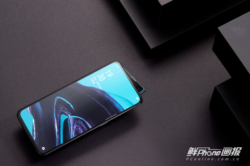 oppo reno2海洋之心版图赏:雾光影 邃蓝心