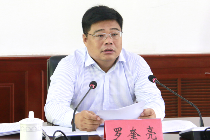 县长罗奎亮主持召开2019年第九次政府常务会议