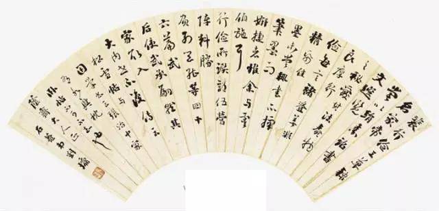 古代名家扇面60例书法欣赏，超赞！ - 中国书法七星书画院（中国
