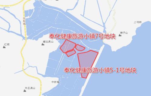 位于宁波市奉化区松岙镇小狮子口区块内北侧至规划一路南侧至水系东侧