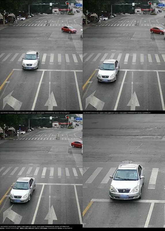 此位置最常见违章的也是逆向行驶 桓公路与桑坡路口 车辆右转压实线