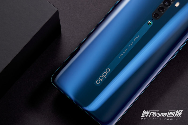 oppo reno2海洋之心版图赏:雾光影 邃蓝心