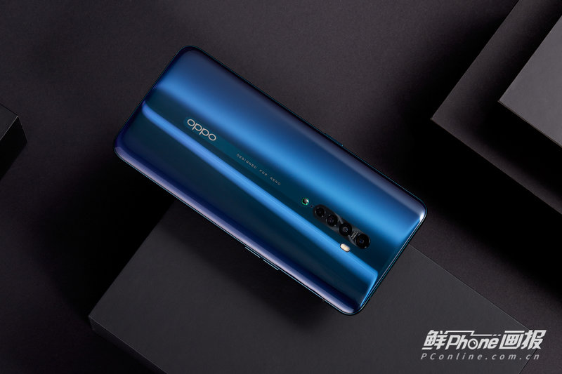 oppo reno2海洋之心版图赏:雾光影 邃蓝心