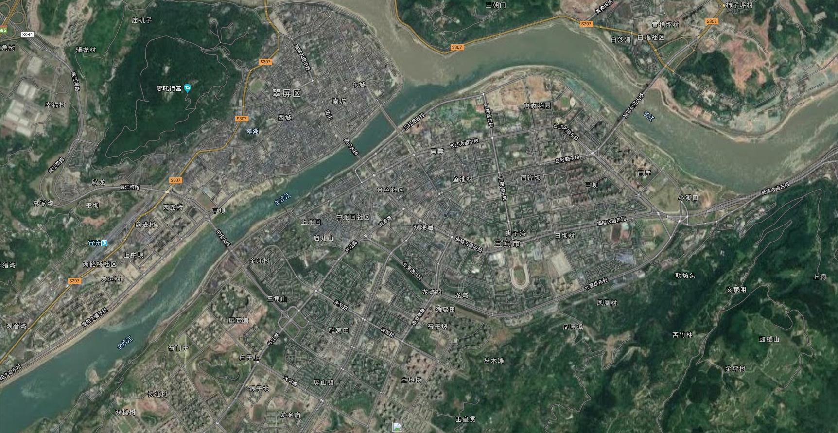 宜宾翠屏区2020GDp_宜宾翠屏区地图(2)