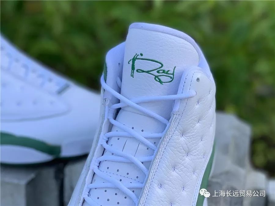 air jordan 13 pe 乔13 aj13 雷阿伦 白绿 篮球鞋