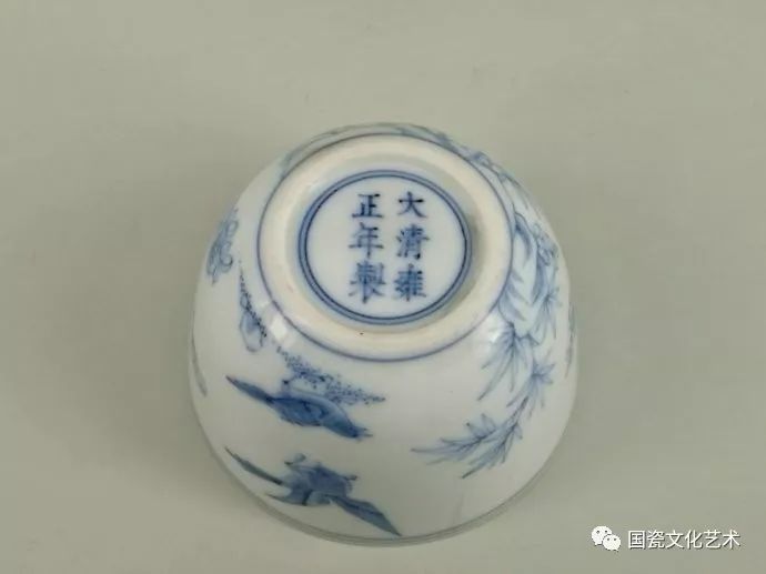 古往今来，中华十大名杯之清雍正淡描青花梅竹鸟纹杯_搜狐网