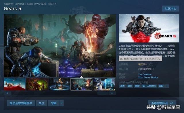 《戰爭機器5》Steam褒貶不一 遊戲政策引玩家憤怒 遊戲 第1張