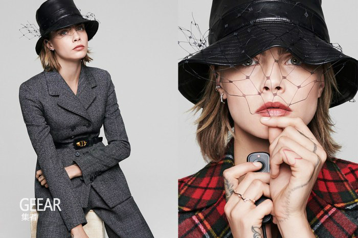 Dior最新2019秋冬系列硬照，把卡拉·迪瓦伊拍得很美！